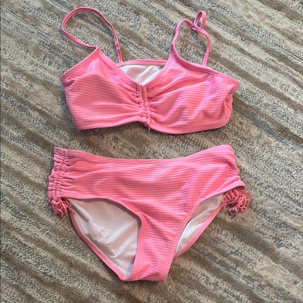 Pink Kids Swim Set